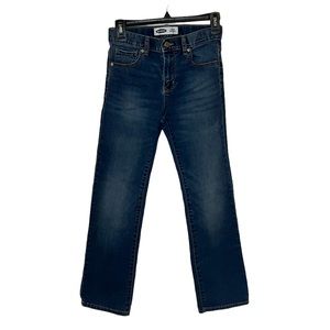 Boys Old Navy Straight Built-In Flex Jeans. Size 12
